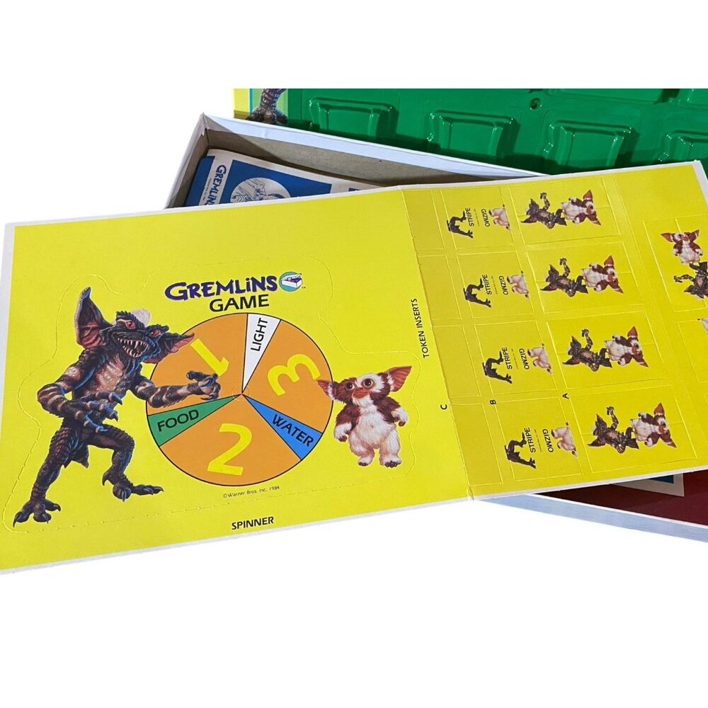 1984 Gremlins Board Game by Golden 100% Complete Unused & Unpunched Vintage - Picture 2 of 11